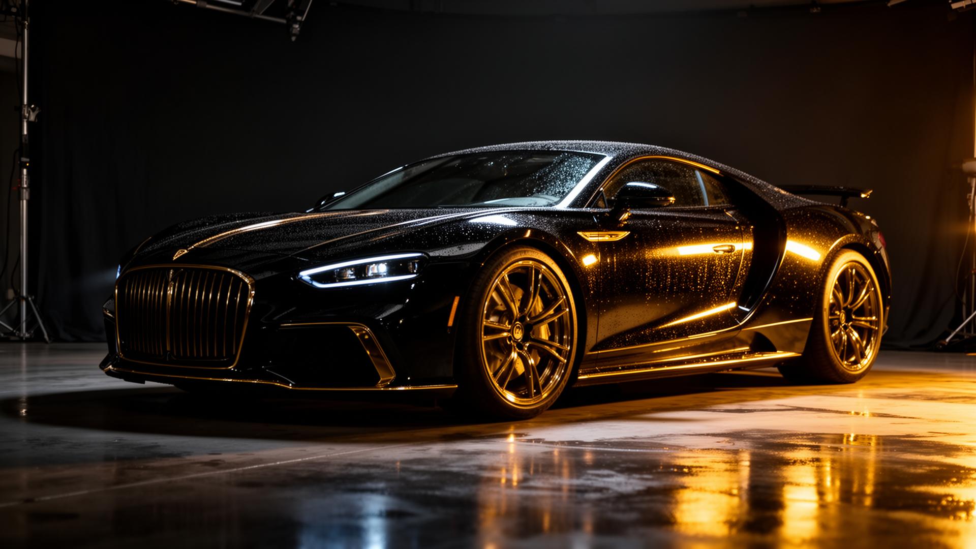 Luxury car detailing studio